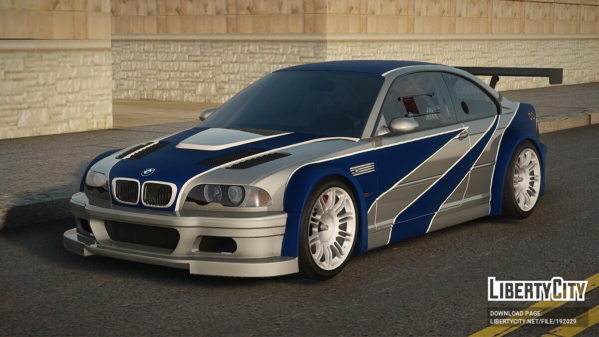 BMW m3 GTR Race car