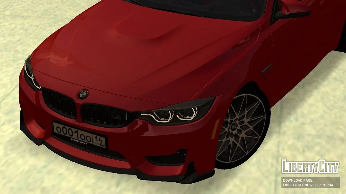 BMW M4 F82 + CCD / GTA San Andreas