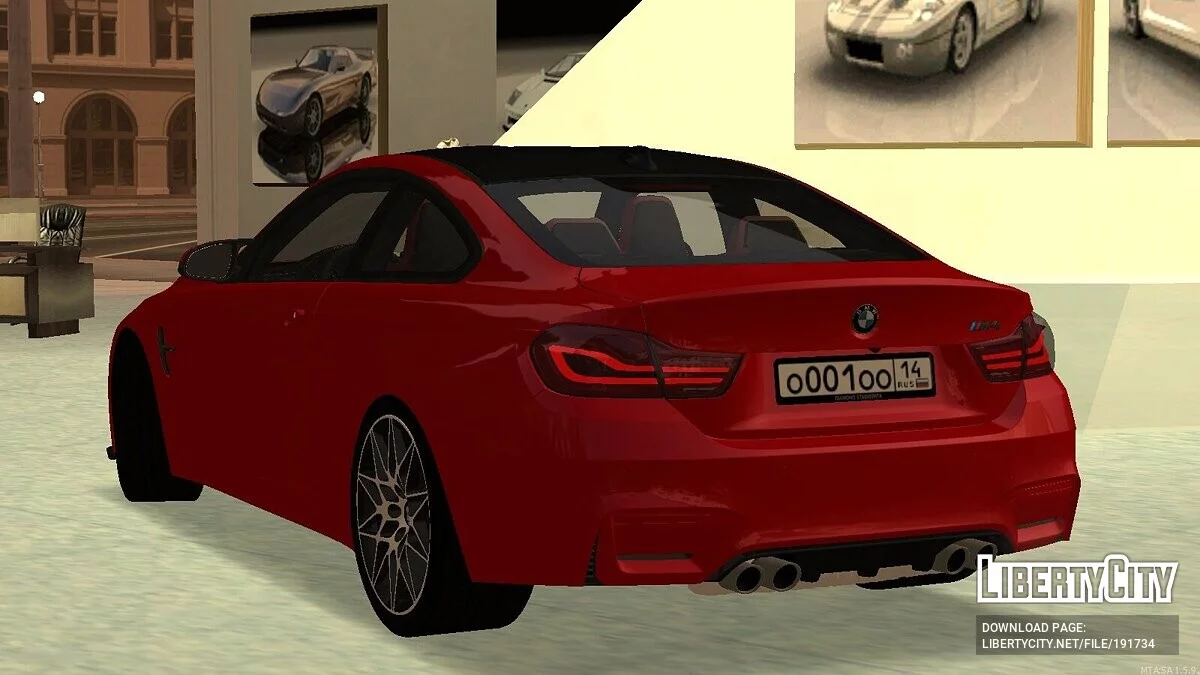 BMW M4 F82 + CCD / GTA San Andreas