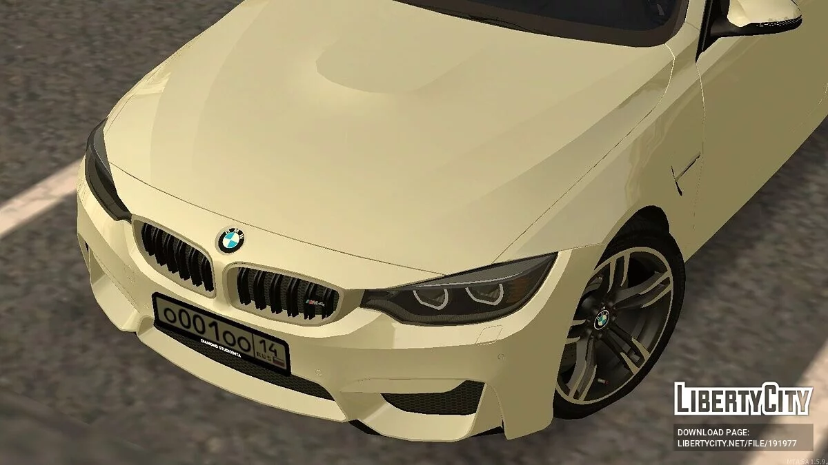BMW M4 F82 + CCD / GTA San Andreas