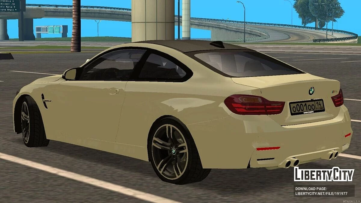 BMW M4 F82 + CCD / GTA San Andreas