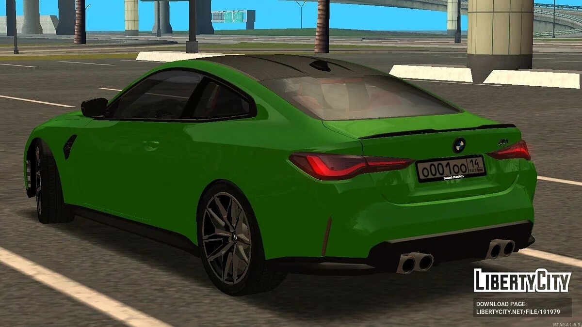 BMW M4 G82 Wettbewerb + CCD / GTA San Andreas