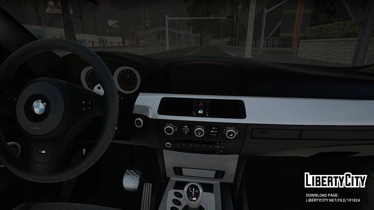 BMW M5 E60 Escape doble / GTA San Andreas