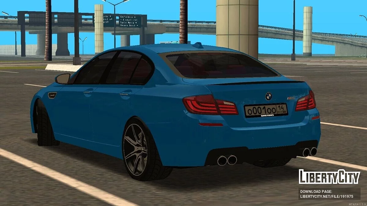BMW M5 F10 + CCD / GTA San Andreas