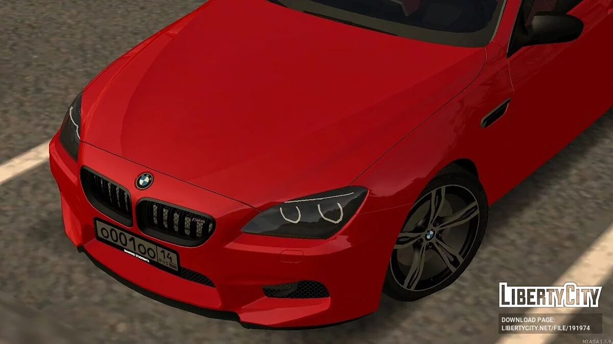 BMW M6 F12 + CCD / GTA San Andreas