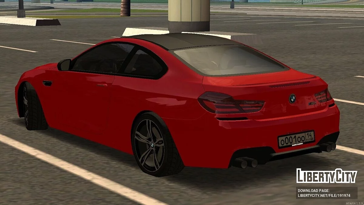 BMW M6 F12 + CCD / GTA San Andreas