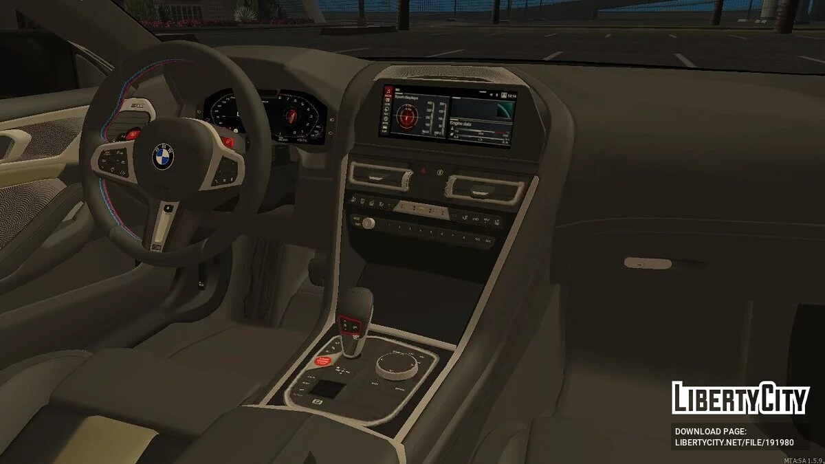 BMW M8 Wettbewerb + CCD / GTA San Andreas