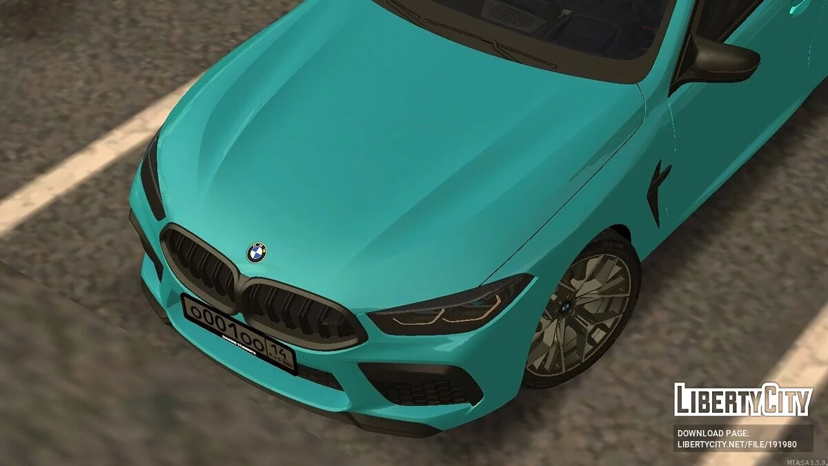 BMW M8 Wettbewerb + CCD / GTA San Andreas