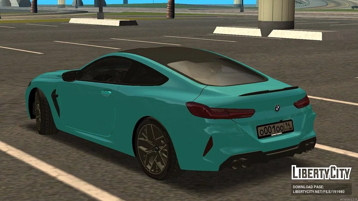 BMW M8 Wettbewerb + CCD / GTA San Andreas