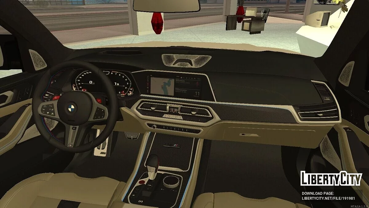 BMW X5m F95 + CCD / جي تي إيه سان أندرياس