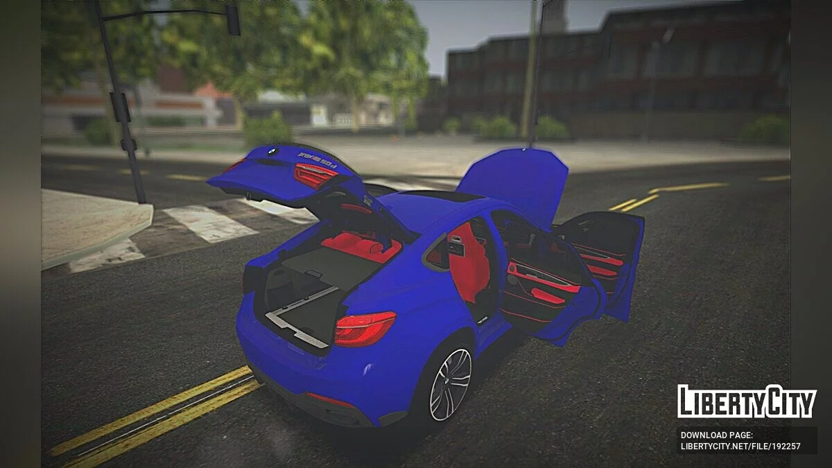 BMW X6 M Performance 2015 / GTA San Andreas
