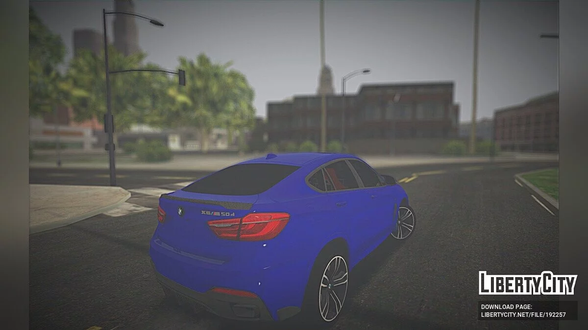 BMW X6 M Performance 2015 / GTA San Andreas
