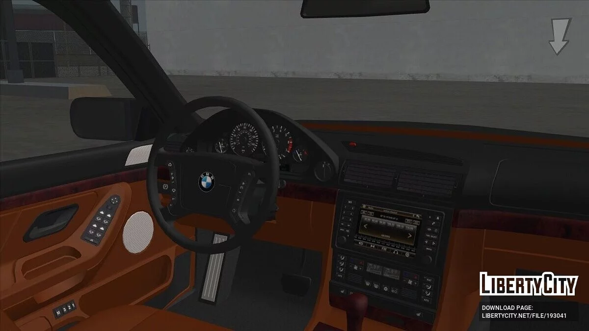BMW E38 750il + CCD / GTA San Andreas