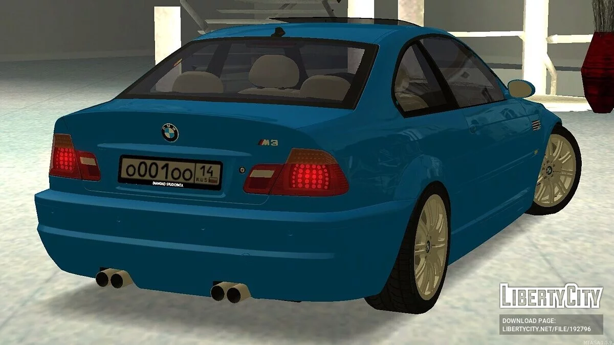BMW M3 E46 + CCD / جي تي إيه سان أندرياس