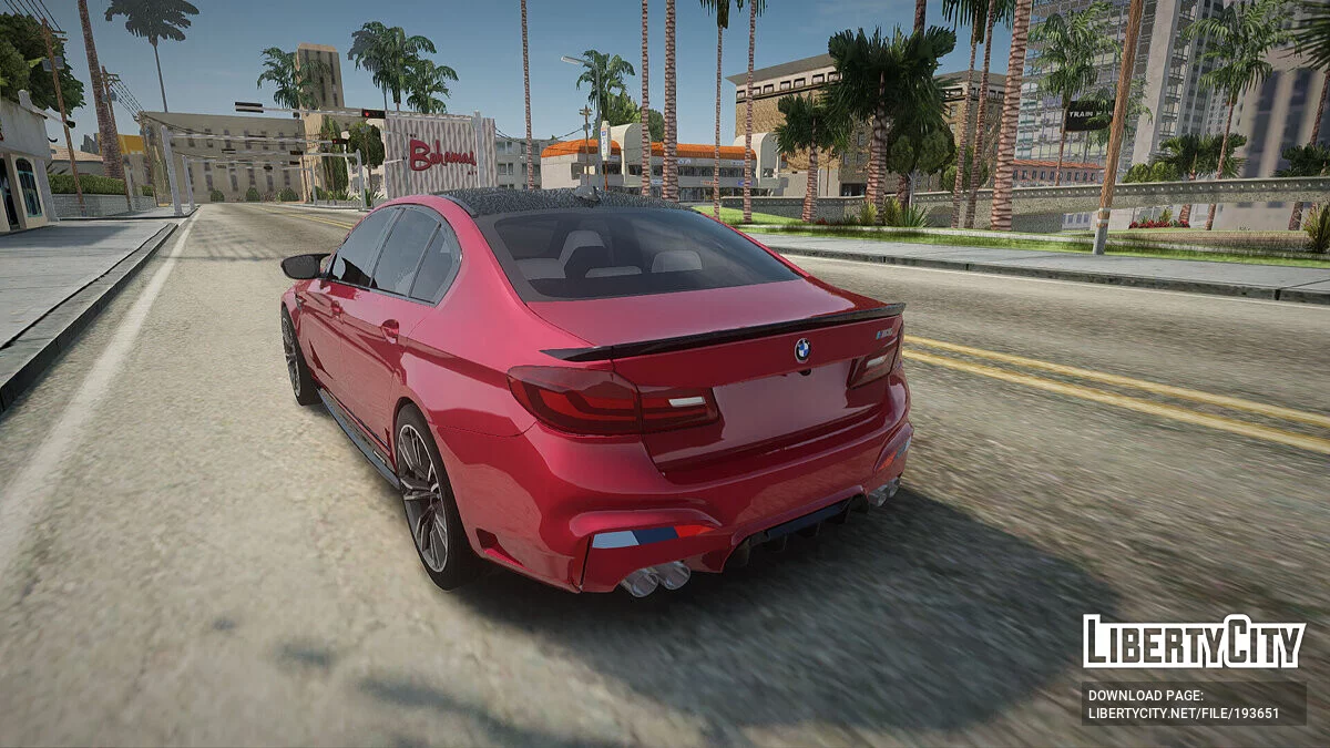BMW M5 F90 / GTA San Andreas