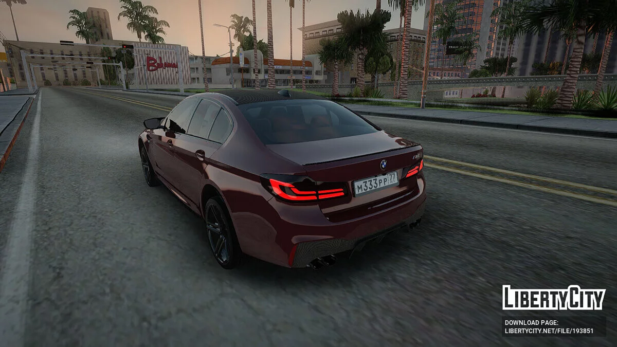 BMW M5 F90 / جي تي إيه سان أندرياس