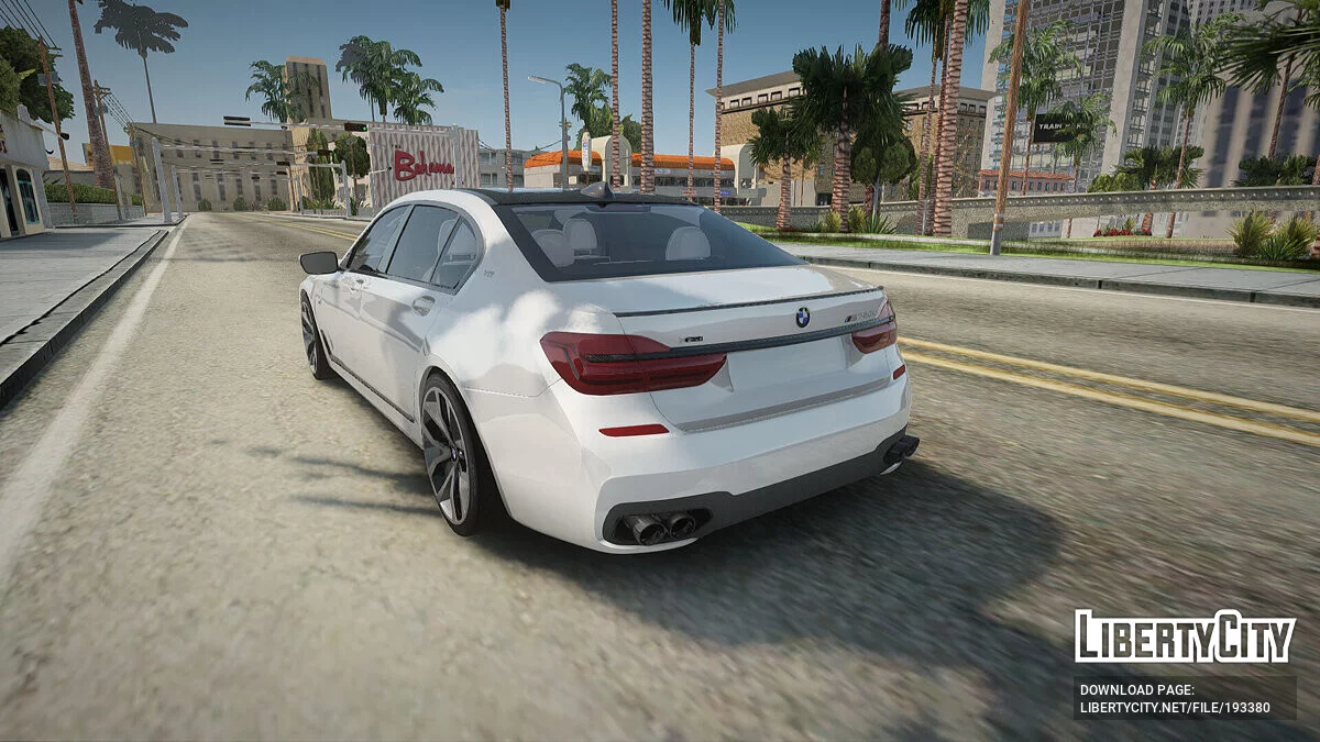 BMW M760LI / GTA San Andreas