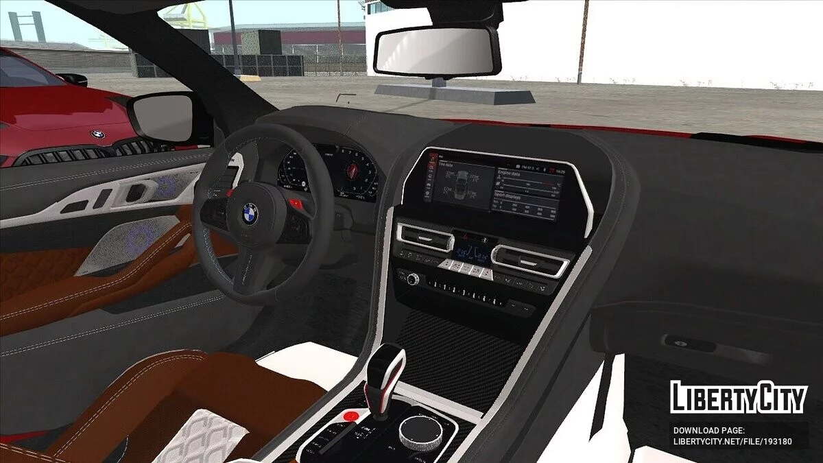 BMW M8 Gran Coupe + CCD / جي تي إيه سان أندرياس