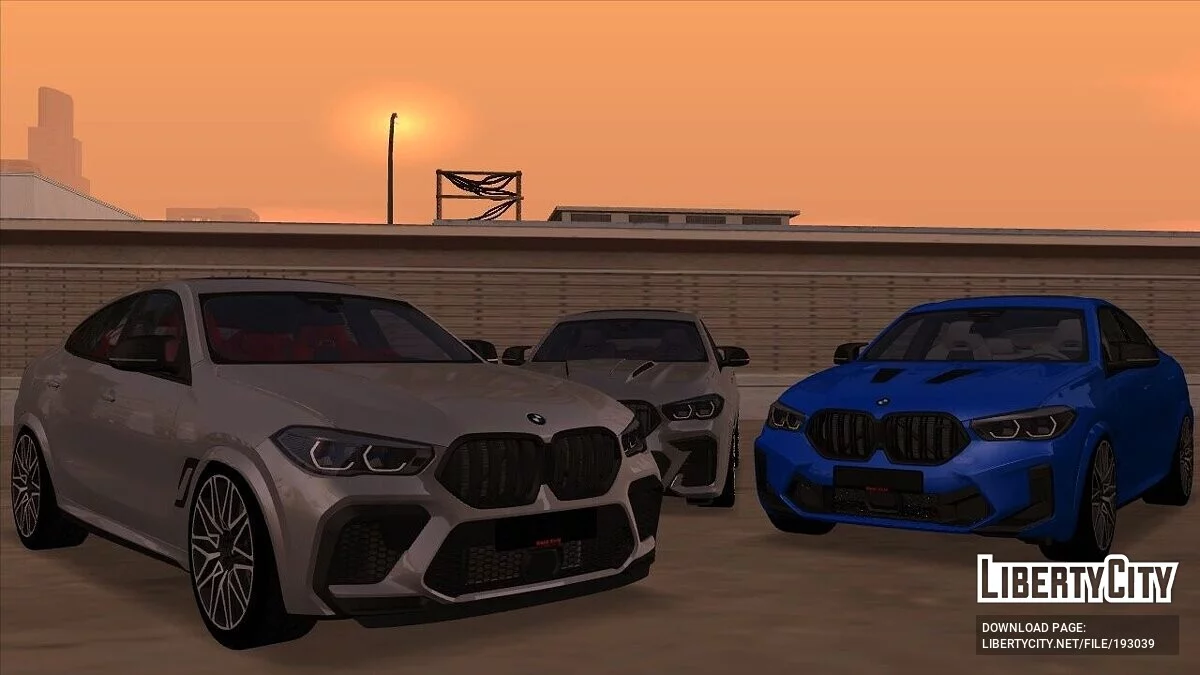 BMW X6M 2021 + CCD / GTA San Andreas