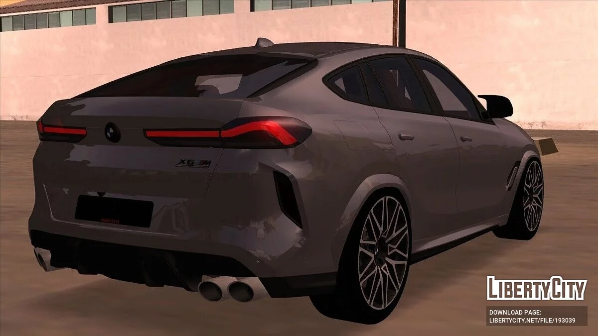 BMW X6M 2021 + CCD / GTA San Andreas