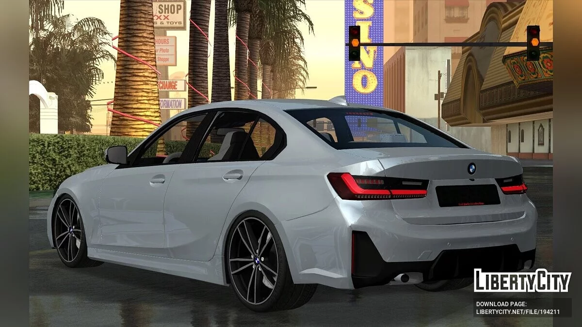 BMW 330i 2023 / GTA San Andreas