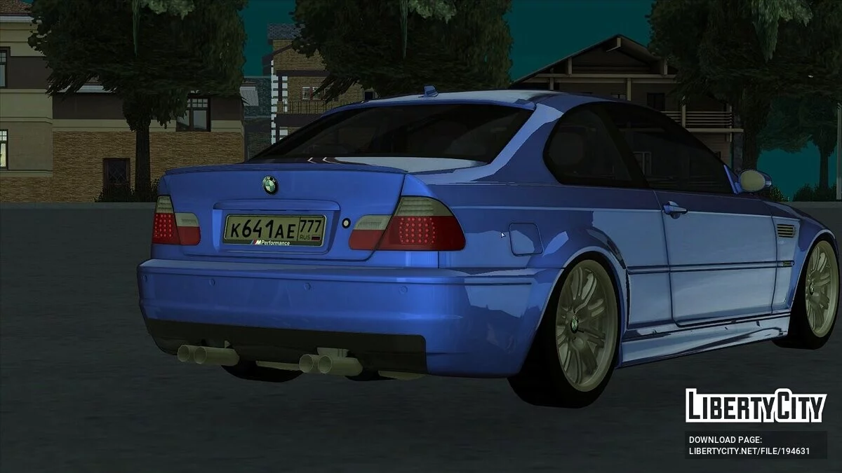 BMW M3 E46 / GTA San Andreas