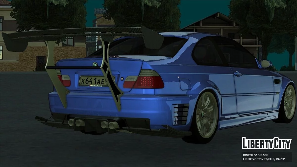 BMW M3 E46 / GTA San Andreas