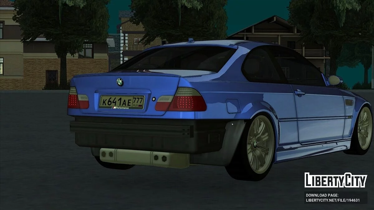 BMW M3 E46 / GTA San Andreas