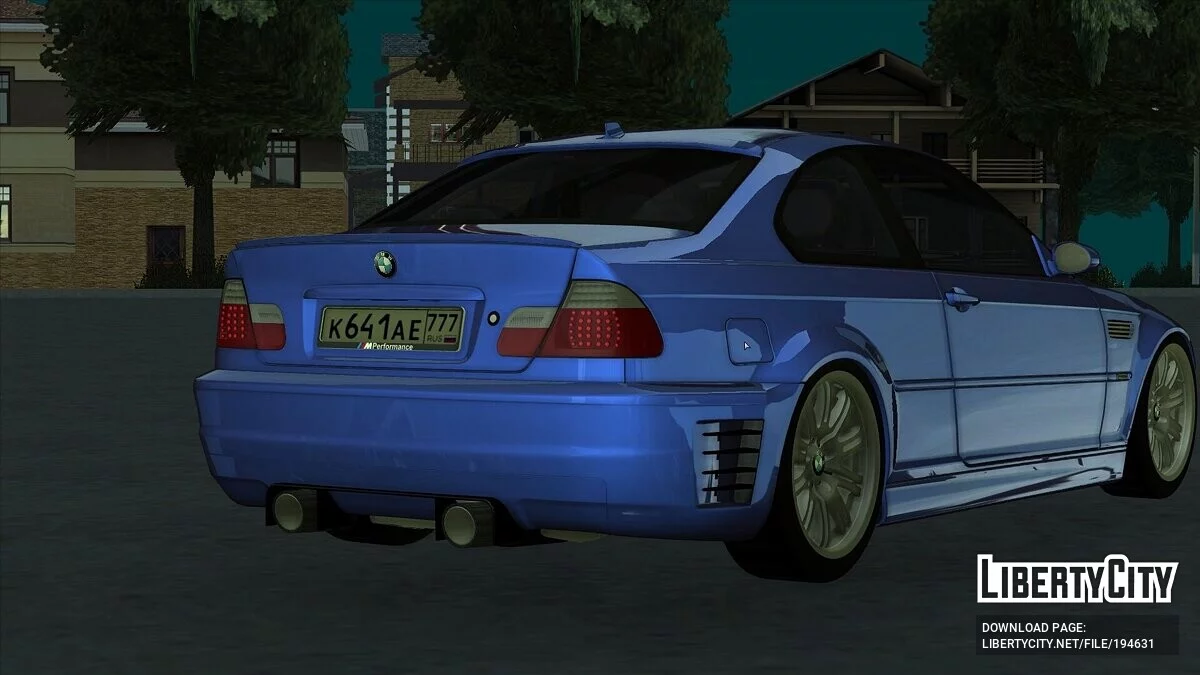 BMW M3 E46 / GTA San Andreas