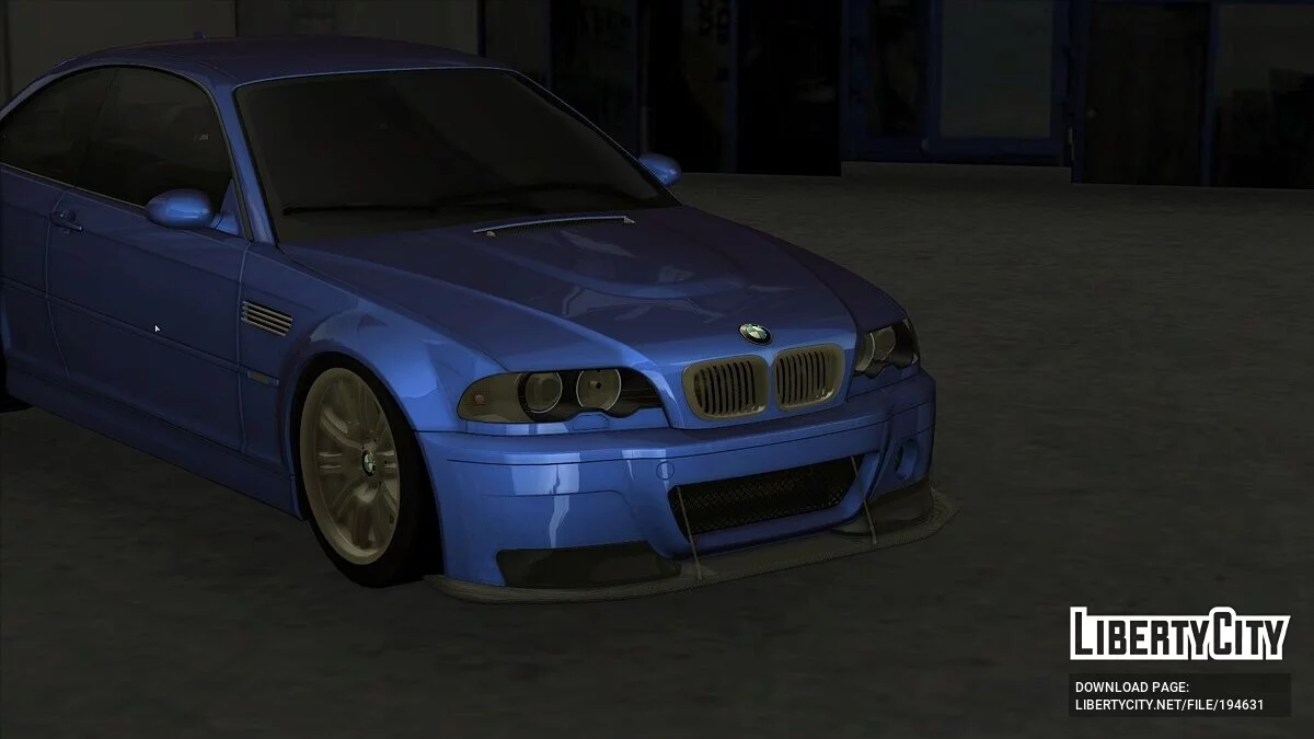 BMW M3 E46 / GTA San Andreas