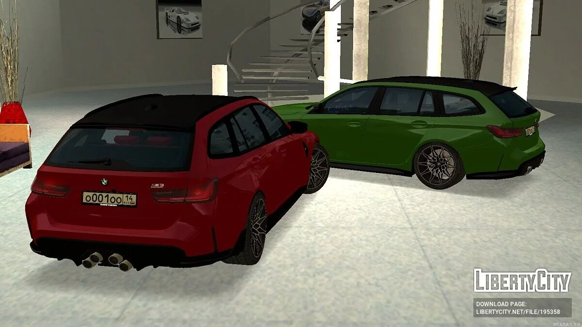 BMW M3 Touring + CCD / جي تي إيه سان أندرياس