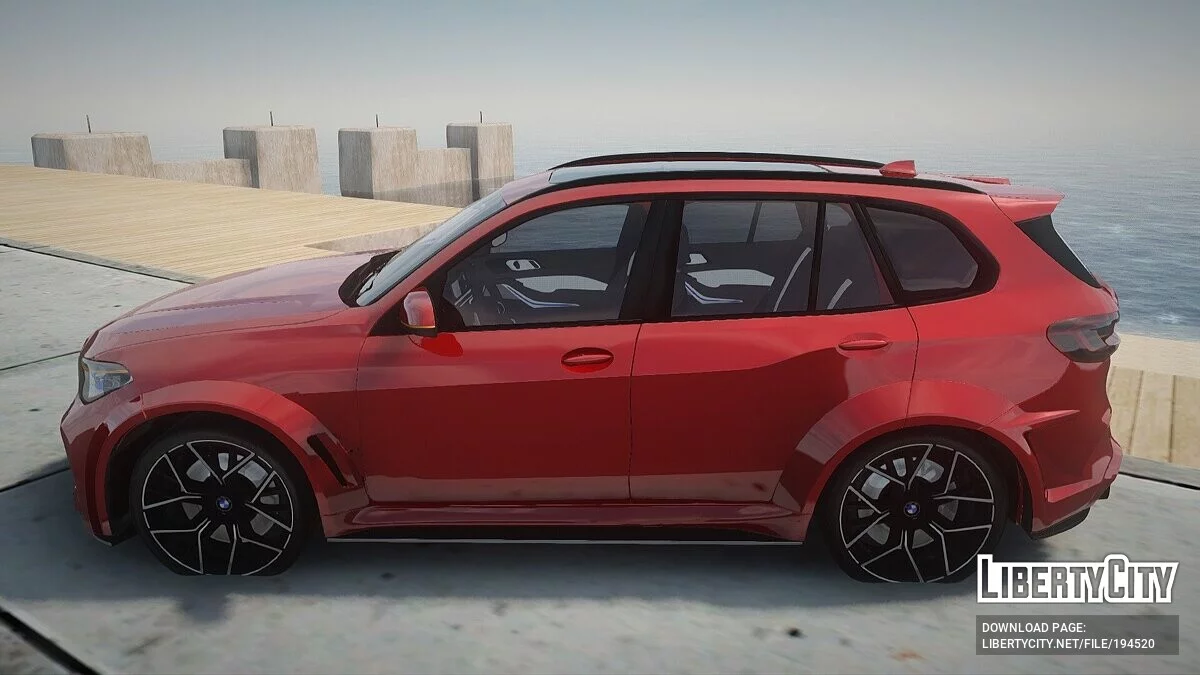 BMW X5M F85 Competition / جي تي إيه سان أندرياس