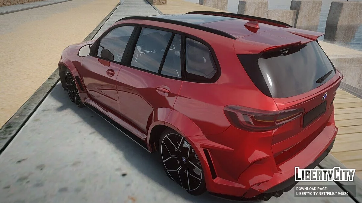 BMW X5M F85 Competition / جي تي إيه سان أندرياس