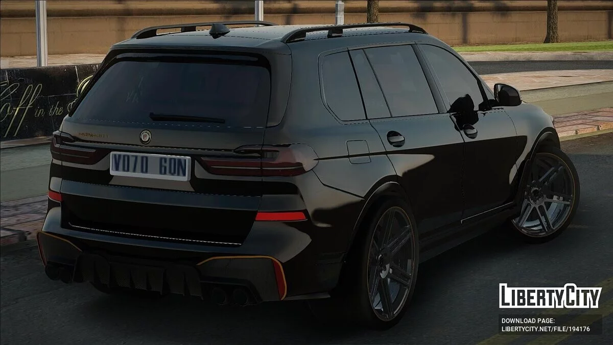 BMW X7 Manhart / GTA San Andreas