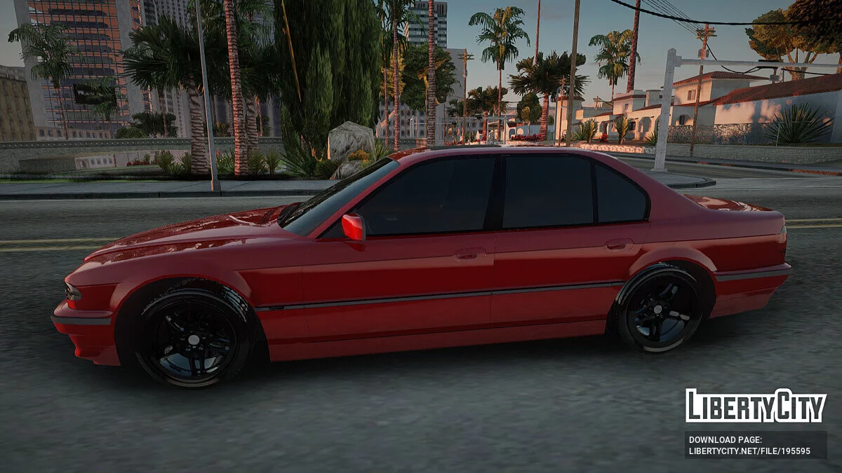 BMW 7 series E38 / GTA San Andreas