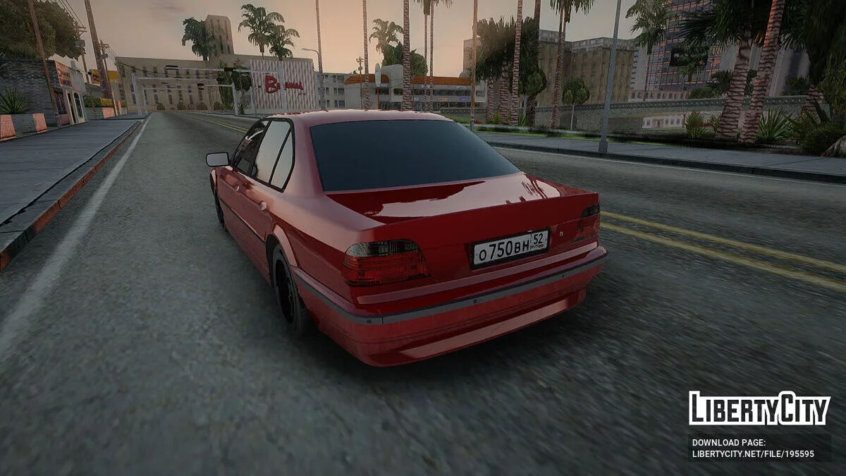 BMW 7 series E38 / GTA San Andreas