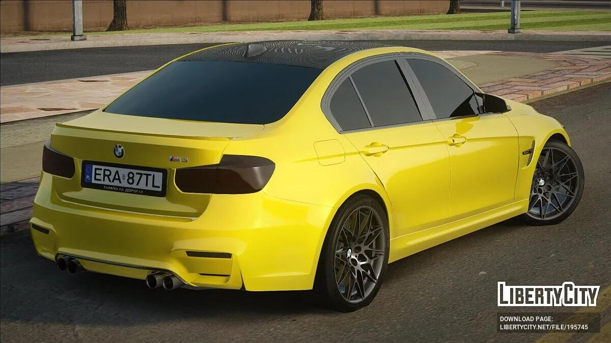 BMW M3 F30 / GTA San Andreas