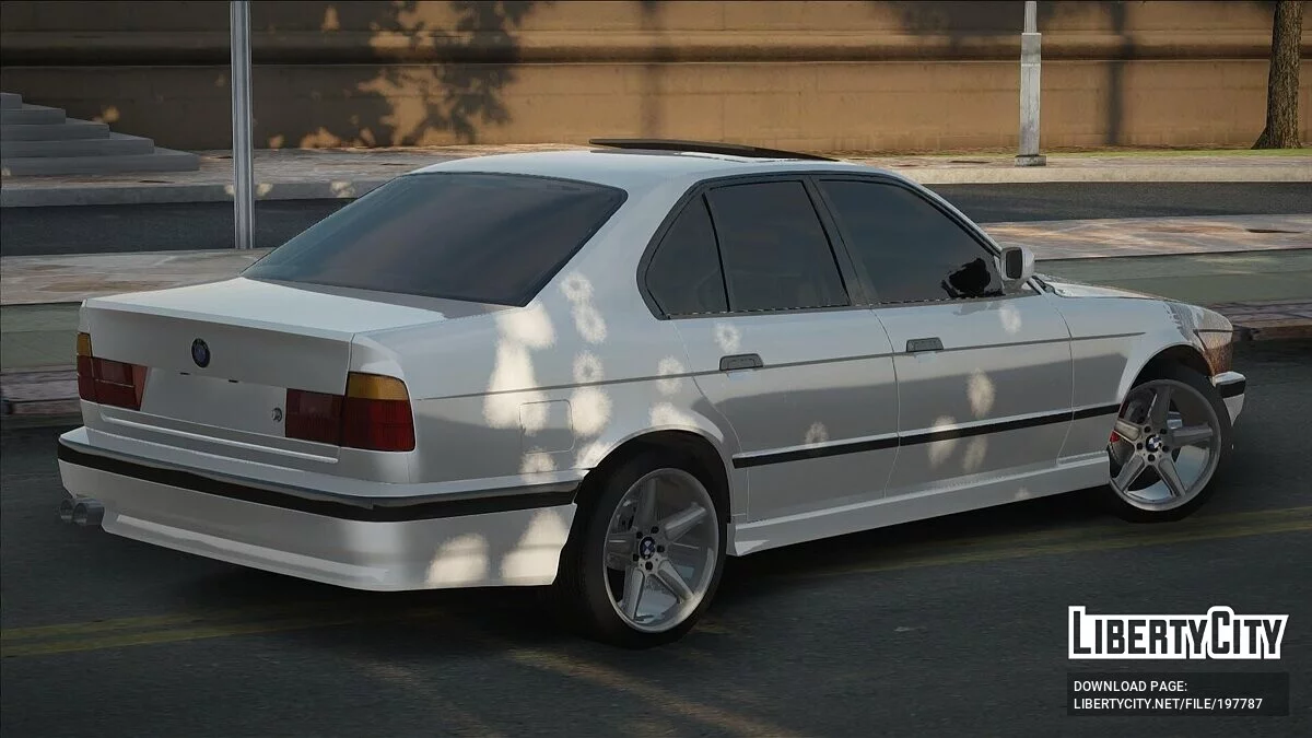 BMW 5-er E34 Іржава v2 / GTA San Andreas