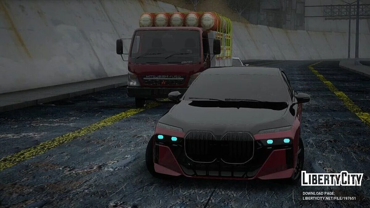 BMW i7 M70 / GTA San Andreas
