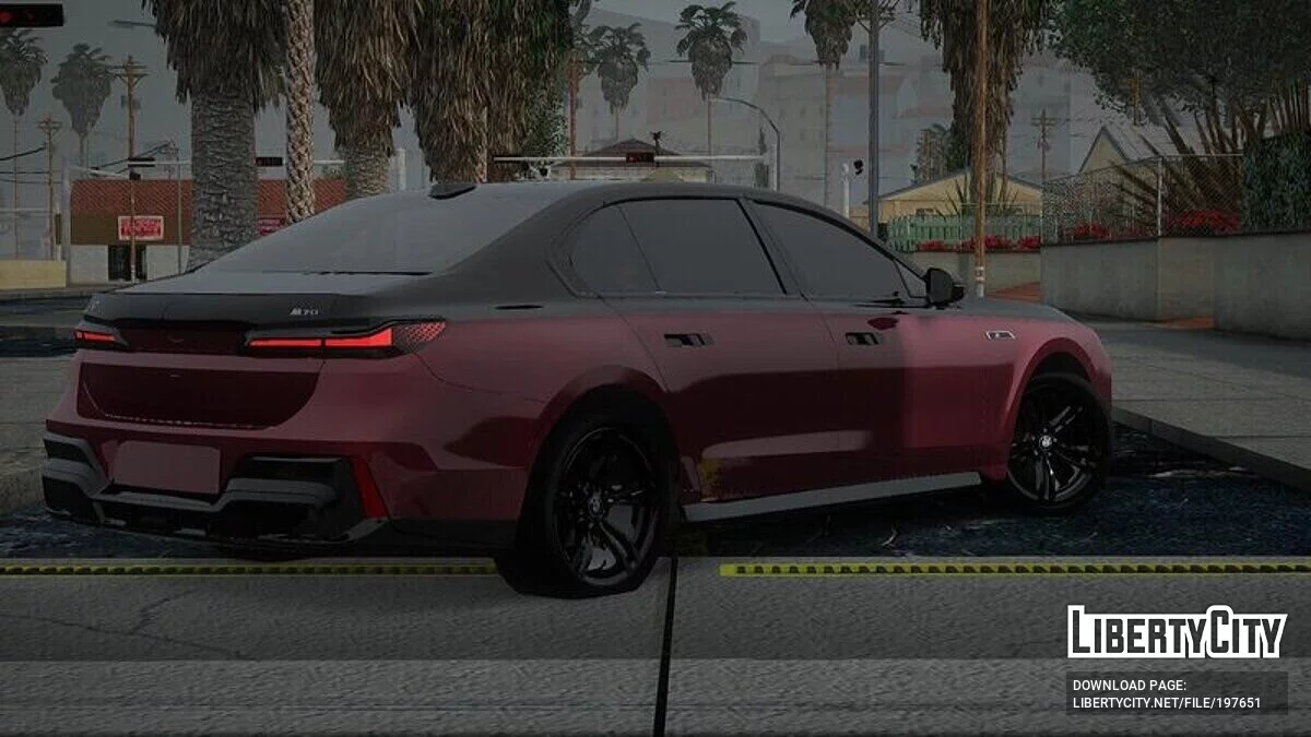 BMW i7 M70 / GTA San Andreas