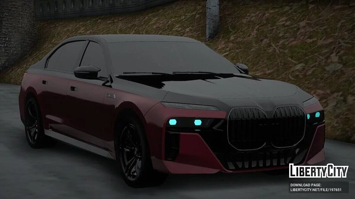 BMW i7 M70 / GTA San Andreas
