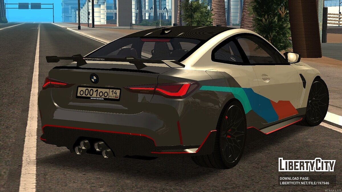 Download BMW M4 Coupe M-Performance + CCD For GTA San Andreas