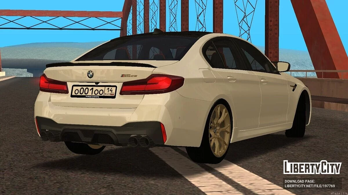 BMW M5 F90 CS + CCD / GTA San Andreas