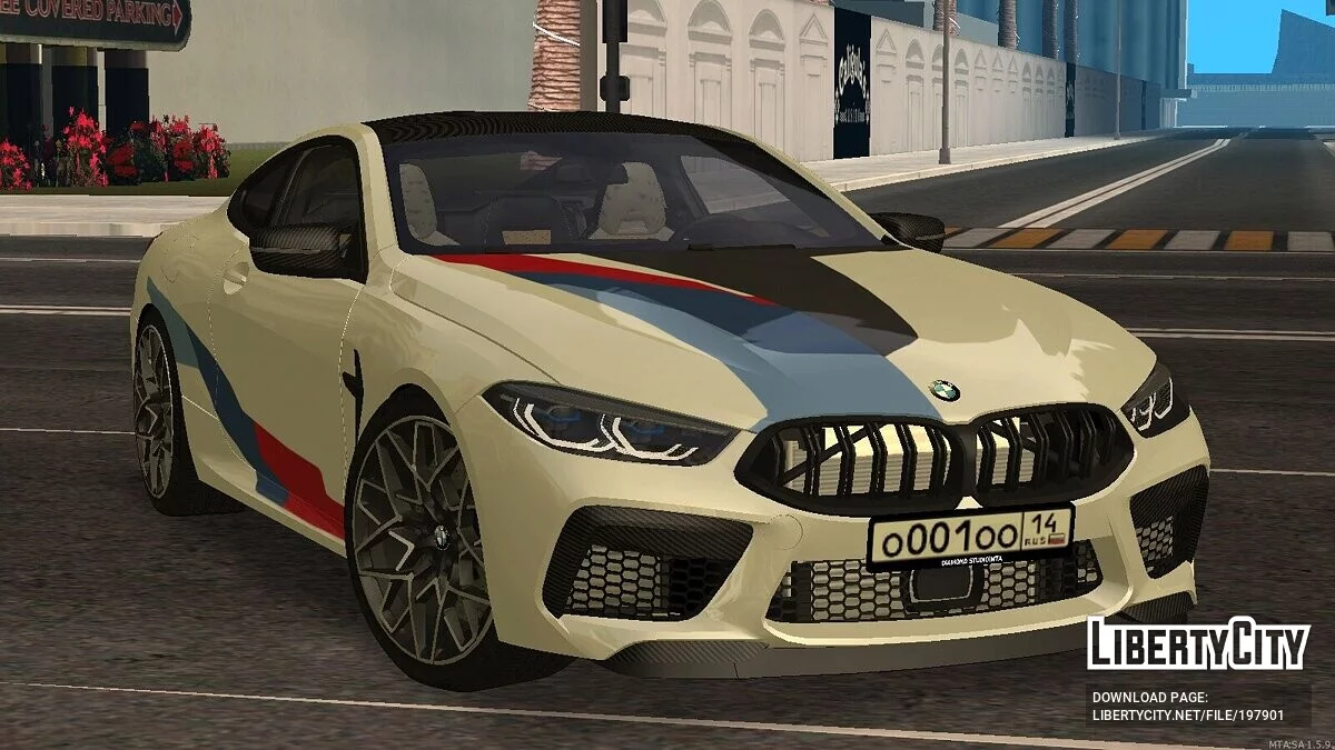 BMW M8 + CCD / GTA San Andreas