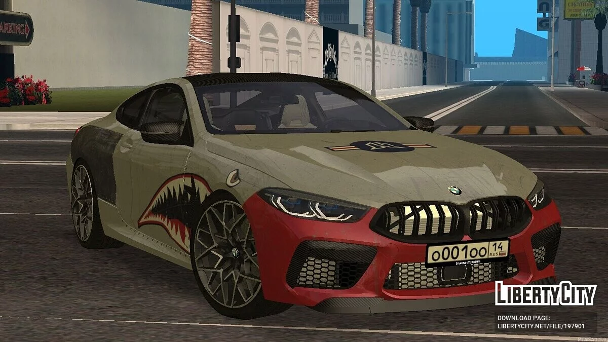 BMW M8 + CCD / GTA San Andreas