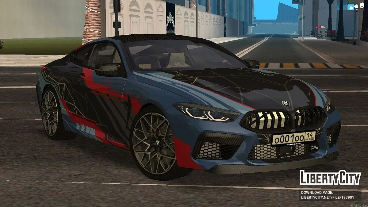 BMW M8 + CCD / GTA San Andreas