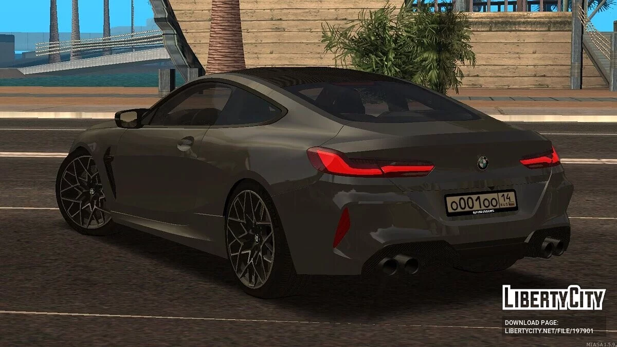 BMW M8 + CCD / GTA San Andreas