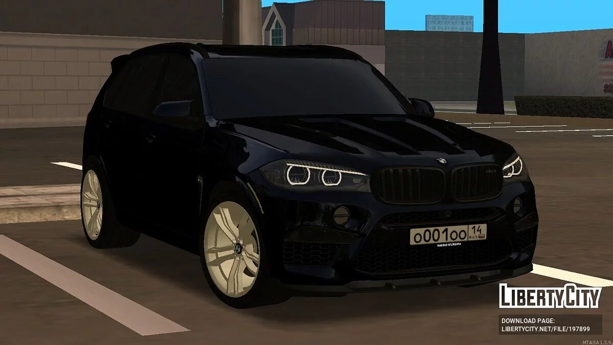 BMW X5M F85 + CCD / GTA San Andreas