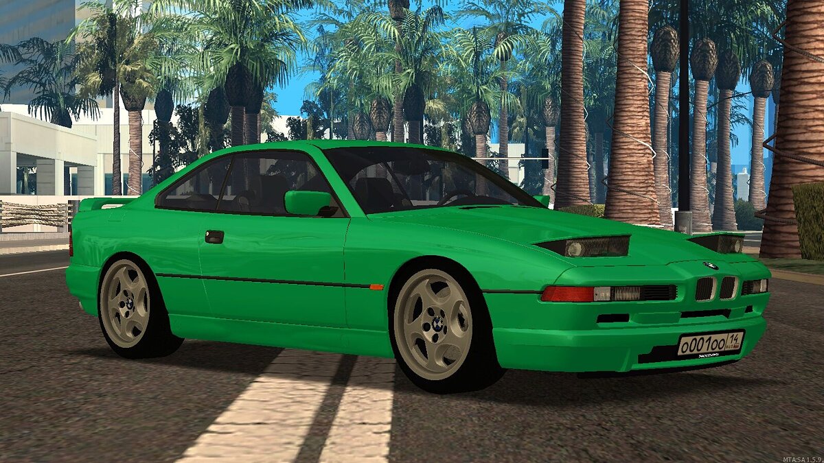 Скачать BMW 8-Series 850CSi + CCD для GTA San Andreas