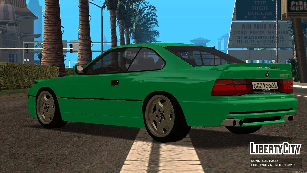 BMW 8-Series 850CSi + CCD / GTA San Andreas